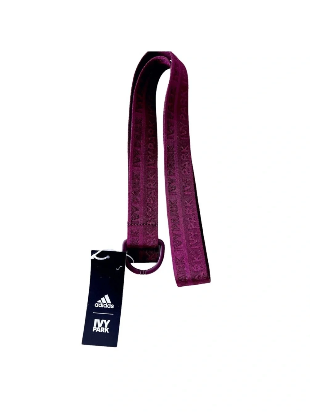 Adidas X IVY PARK Women's Logo Webbing Belt - Plum
